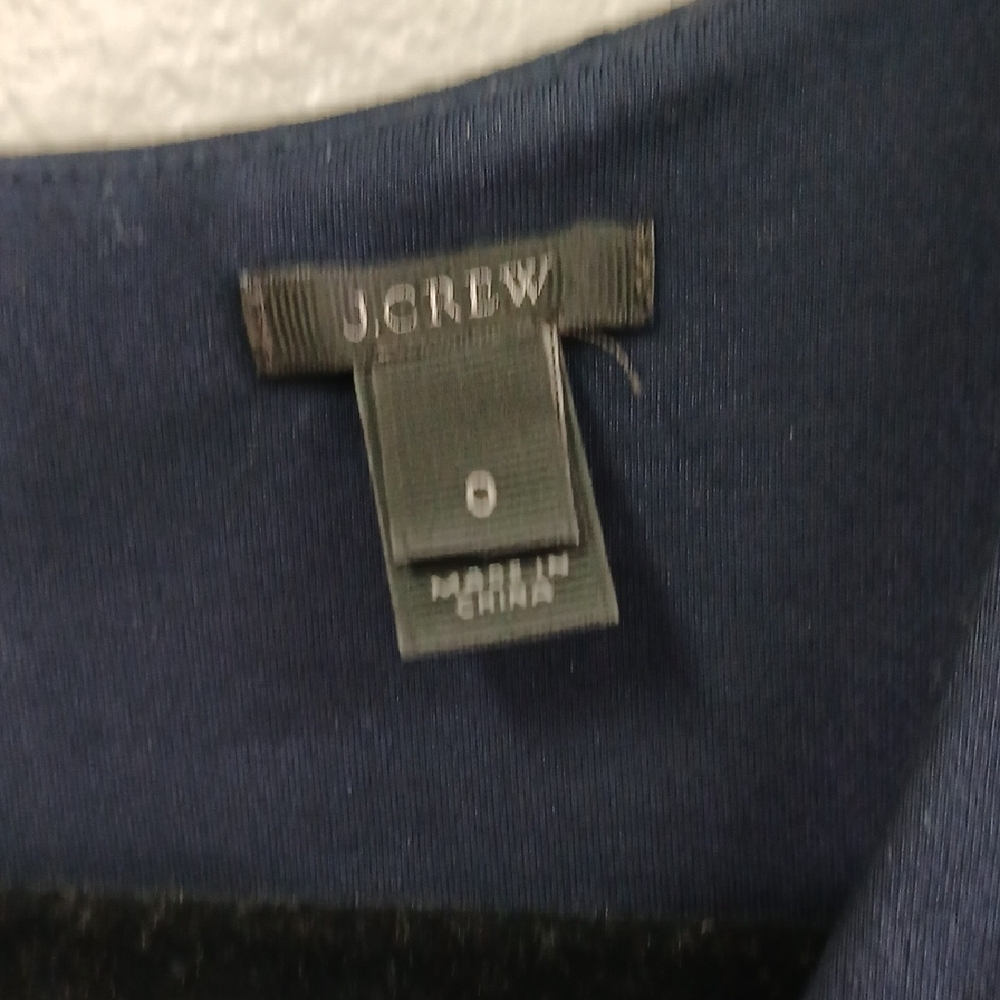 J. Crew Classic Navy Midi Dress - Picture 4 of 7